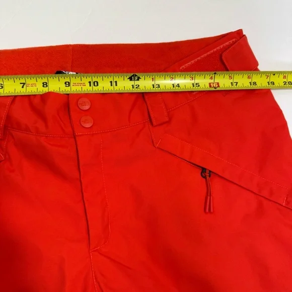 The North Face Women Orange Ski Snow Pants Size L Outdoor Adventure Snowboarding - Picture 13 of 13